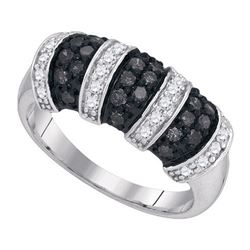 0.75CT Diamond Anniversary 10KT Ring White Gold