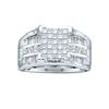 Image 1 : 1.50CT Diamond Invisible 14KT Ring White Gold