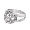 Image 1 : Genuine 14K White Gold 0.5CTW Diamond Fashion Ring - REF-38M8F