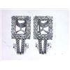 Image 1 : Genuine 14KWhite Gold 1.04CTW Diamond Semi-Mount Earrings - REF-100Y8Z