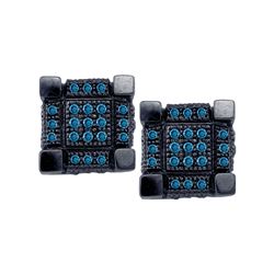 0.25CT Diamond Micro-Pave 10KT Earrings White Gold