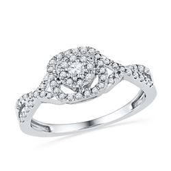 0.33CT Diamond Anniversary 10KT Ring White Gold