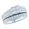 Image 1 : 0.75CT Diamond Invisible 14KT Ring White Gold