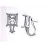 Image 1 : Genuine 14KWhite Gold 0.41CTW Diamond Semi-Mount Earrings - REF-100N7A
