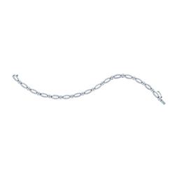 2.50CT Diamond Anniversary 14KT Bracelet White Gold