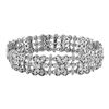 Image 1 : Genuine 2.04 TCW 14K White Gold Ladies Bracelet - REF-321R3H