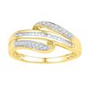 Image 1 : 0.20CT Diamond Anniversary 10KT Ring Yellow Gold