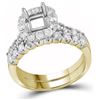 Image 1 : 1CT Diamond Semi-Mount 14KT Ring Yellow Gold