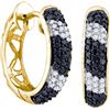 Image 1 : 0.60CT Diamond Anniversary 10KT Earrings Yellow Gold