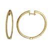 Image 1 : Genuine 0.51 TCW 14K Yellow Gold Ladies Earring - REF-72H3W