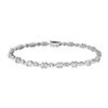 Image 1 : Genuine 2.71 TCW 18K White Gold Ladies Bracelet - REF-315K5R