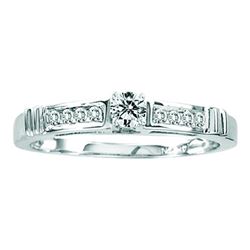 0.25CT Diamond Bridal 14KT Ring White Gold