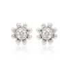 Image 1 : Genuine 0.2 TCW 14K White Gold Ladies Earring - REF-33A6X