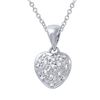 Image 1 : Genuine 0.24 TCW 14K White Gold Ladies Necklace - REF-35G2M
