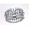 Image 1 : Genuine 18K White Gold 1.34CTW Diamond Semi Mount Ring - REF-192A7X