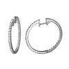 Image 1 : Genuine 1.77 TCW 18K White Gold Ladies Earring - REF-207F6N