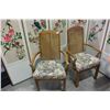 Image 1 : PAIR OF WALNUT ARMCHAIRS