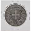 Image 2 : 1873 Italy 5 Lira Silver Coin