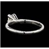 Image 3 : 14KT White Gold 0.30ct Diamond Ring