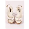 Image 2 : Authentic Louis Vuitton White Multicolor Monogram High Heels