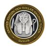 Image 2 : .999 Fine Silver The Luxor Las Vegas, Nevada $10 Casino Limted Edition Gaming To