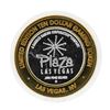 Image 1 : .999 Silver Plaza Las Vegas, NV $10 Casino Limited Edition Gaming Token