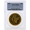 Image 1 : 1904 $20 Liberty Head Double Eagle Gold Coin PCGS MS62