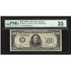 Image 1 : 1934A $500 Federal Reserve Note San Francisco PMG Choice VF35