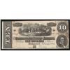Image 1 : 1864 $10 The Confederate States of America Note