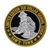 Image 2 : .999 Fine Silver Sam's Town Las Vegas $10 Casino Limted Edition Gaming Token