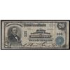Image 1 : 1902 $20 The First National Bank of Bridgeport Connecticut National Currency Not