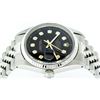 Image 9 : Rolex Mens Stainless Steel Diamond Datejust Wristwatch