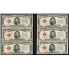 Image 1 : Lot of (6) 1928F $5 Legal Tender Notes