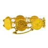 Image 2 : $2 1/2 Liberty Head Quarter Eagle Gold Coin Bracelet