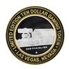 Image 1 : .999 Fine Silver Sam's Town Las Vegas $10 Casino Limted Edition Gaming Token