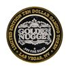 Image 1 : .999 Silver Golden Nugget Las Vegas $10 Casino Gaming Token Limited Edition