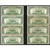 Image 2 : Lot of (8) 1953B $5 Legal Tender Notes