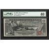 Image 1 : 1896 $1 Silver Certificate Educational Note PMG XF40