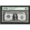 Image 1 : 1923 $1 Silver Certificate Bank Note PMG 64EPQ