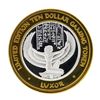 Image 2 : .999 Fine Silver The Luxor Las Vegas, Nevada $10 Casino Limted Edition Gaming To