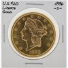 Image 1 : 1896-S $20 Liberty Head Double Eagle Gold Coin