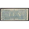 Image 2 : 1864 $10 The Confederate States of America Note