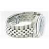 Image 6 : Rolex Mens Stainless Steel Diamond Datejust Wristwatch