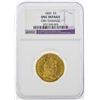 Image 1 : 1800 $5 Heraldic Half Eagle Gold Coin NGC UNC Details