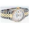 Image 2 : Rolex Mens Two Tone 14KT Yellow Gold 2.75ctw Diamond Datejust Wristwatch