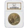 Image 1 : 1881-S $1 Morgan Silver Dollar NGC Graded MS65