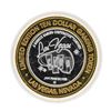 Image 1 : .999 Silver Las Vegas Club $10 Casino Gaming Token Limited Edition