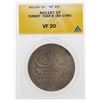 Image 1 : AH1187 1 Para Turkey Year 8 AD1780 Coin ANACS VF20