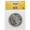 Image 1 : 1897-O $1 Morgan Silver Dollar Coin Cleaned ANACS AU53 Details