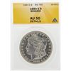Image 1 : 1884-S $1 Morgan Silver Dollar Coin Whizzed AU50 Details